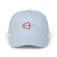Minimal Heart Icon Classic Dad Cap - snazzymerch
