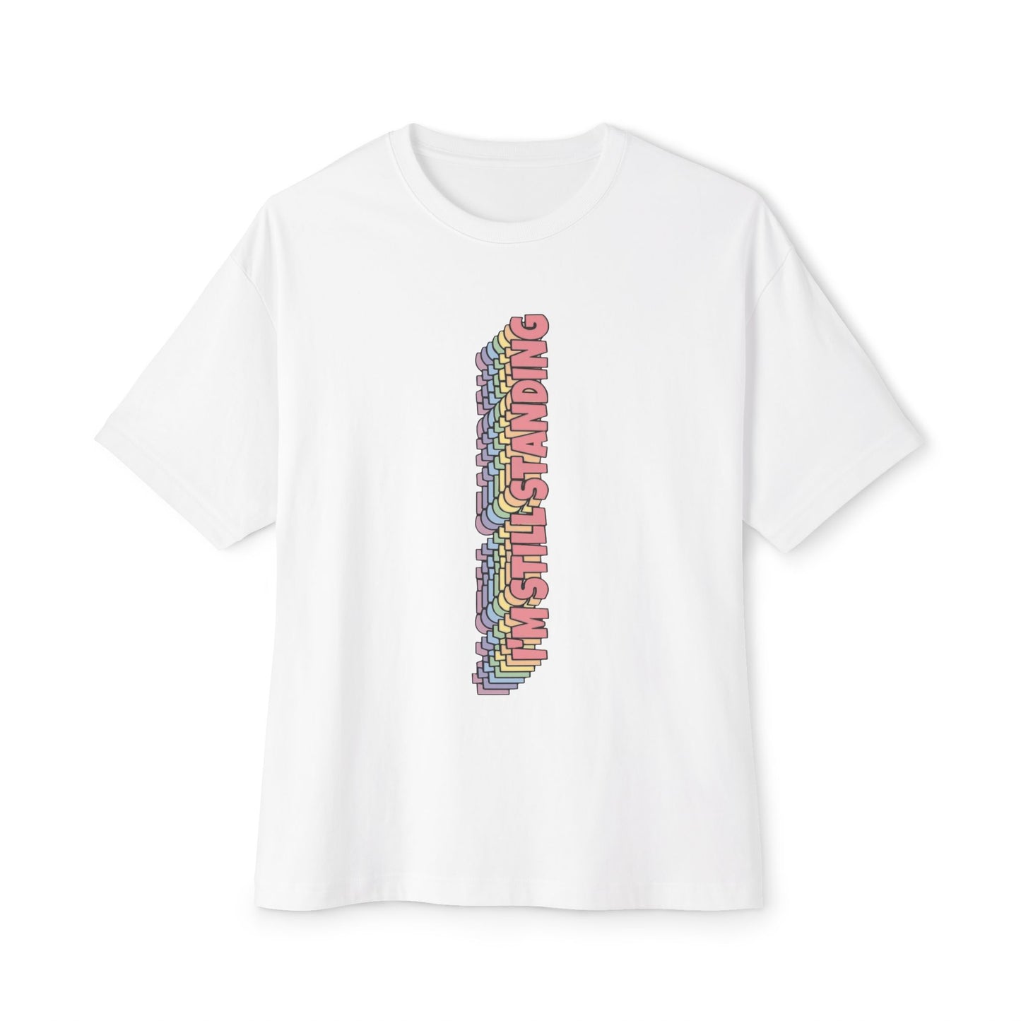 Standing Unisex Oversized Boxy Tee - snazzymerch