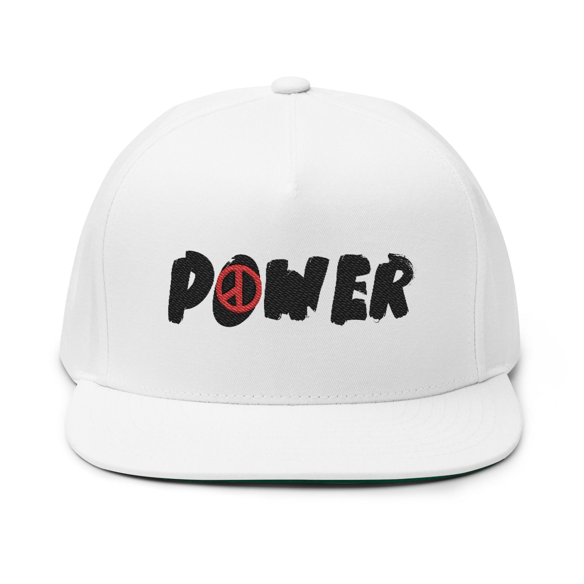 Peace Vibes Streetwear Flat Bill Cap - snazzymerch