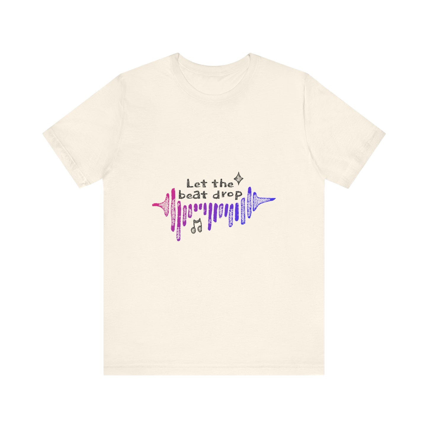 Bold Beats Visualizer Unisex Jersey short sleeve tee Printify