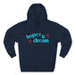 Hopes & Dreams Star Three-Panel Fleece Hoodie - snazzymerch