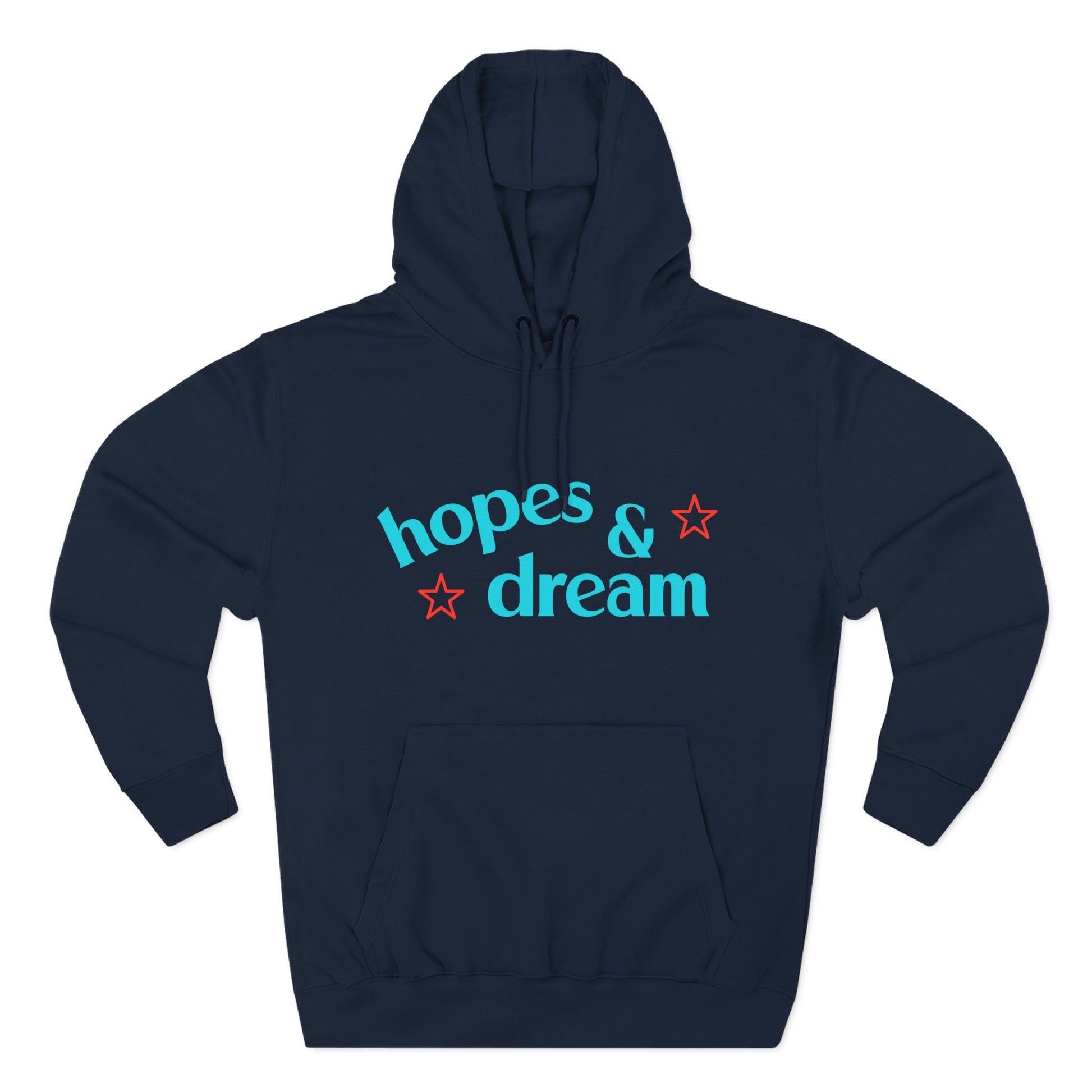Hopes & Dreams Star Three-Panel Fleece Hoodie - snazzymerch