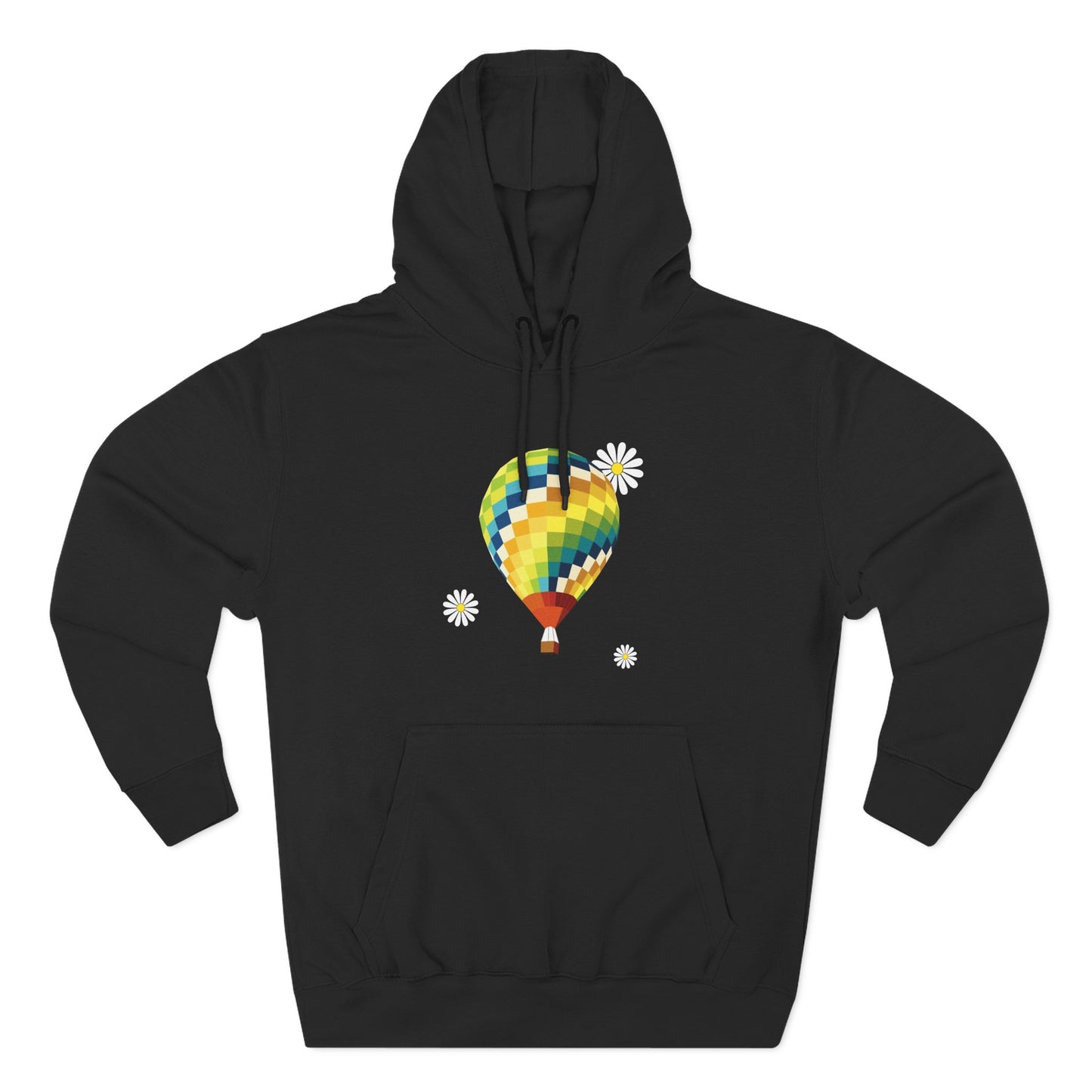 Dream Balloon GraphicThree-Panel Fleece Hoodie - snazzymerch
