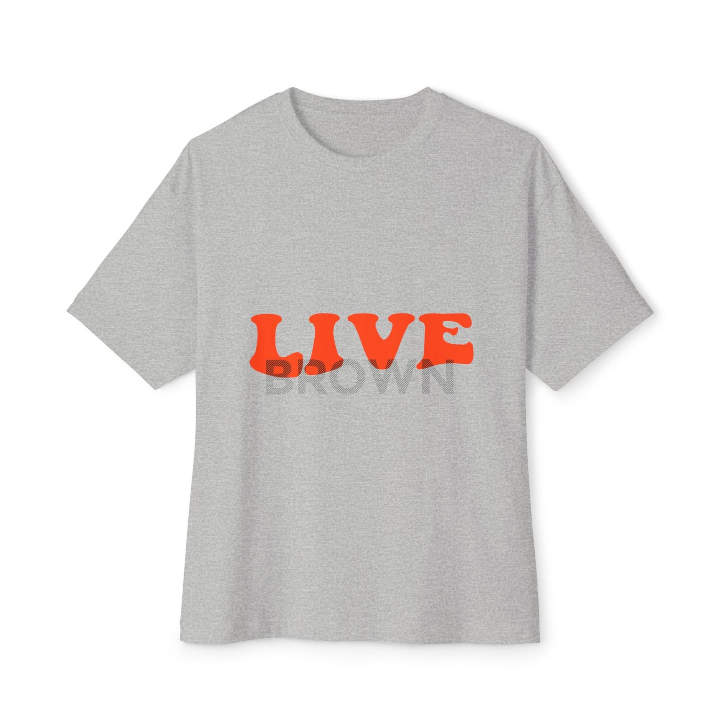 Live Unisex Oversized Boxy Tee - snazzymerch