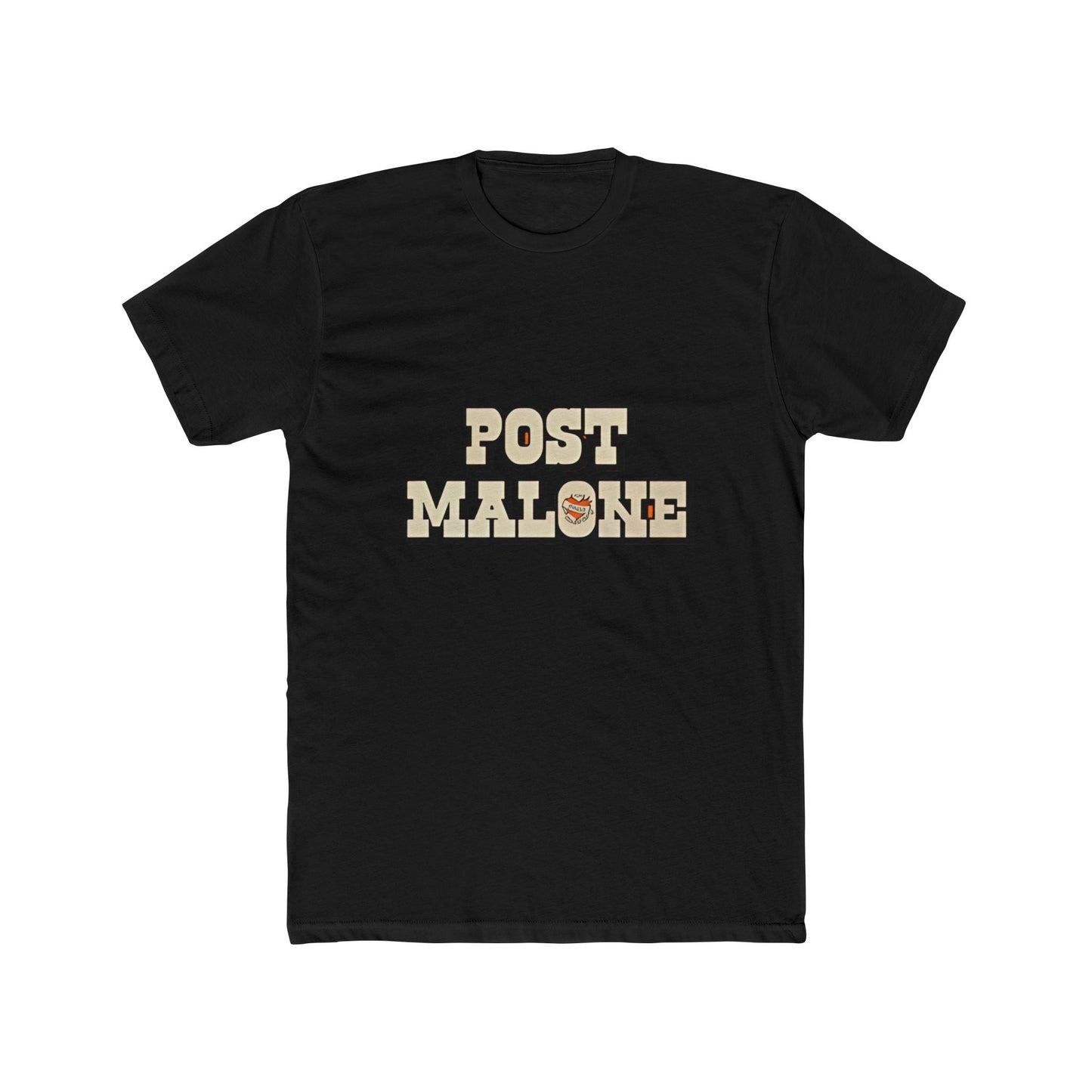 Unisex Cotton Tee – Post Malone Bold Design Printify
