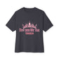 BP Crown Logo – Oversized Boxy Tee Printify