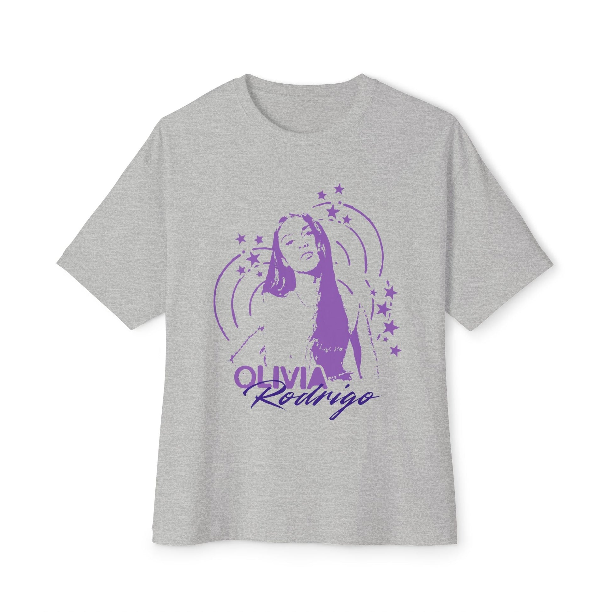 Olivia Rodrigo Star Portrait-Oversized Tee Printify