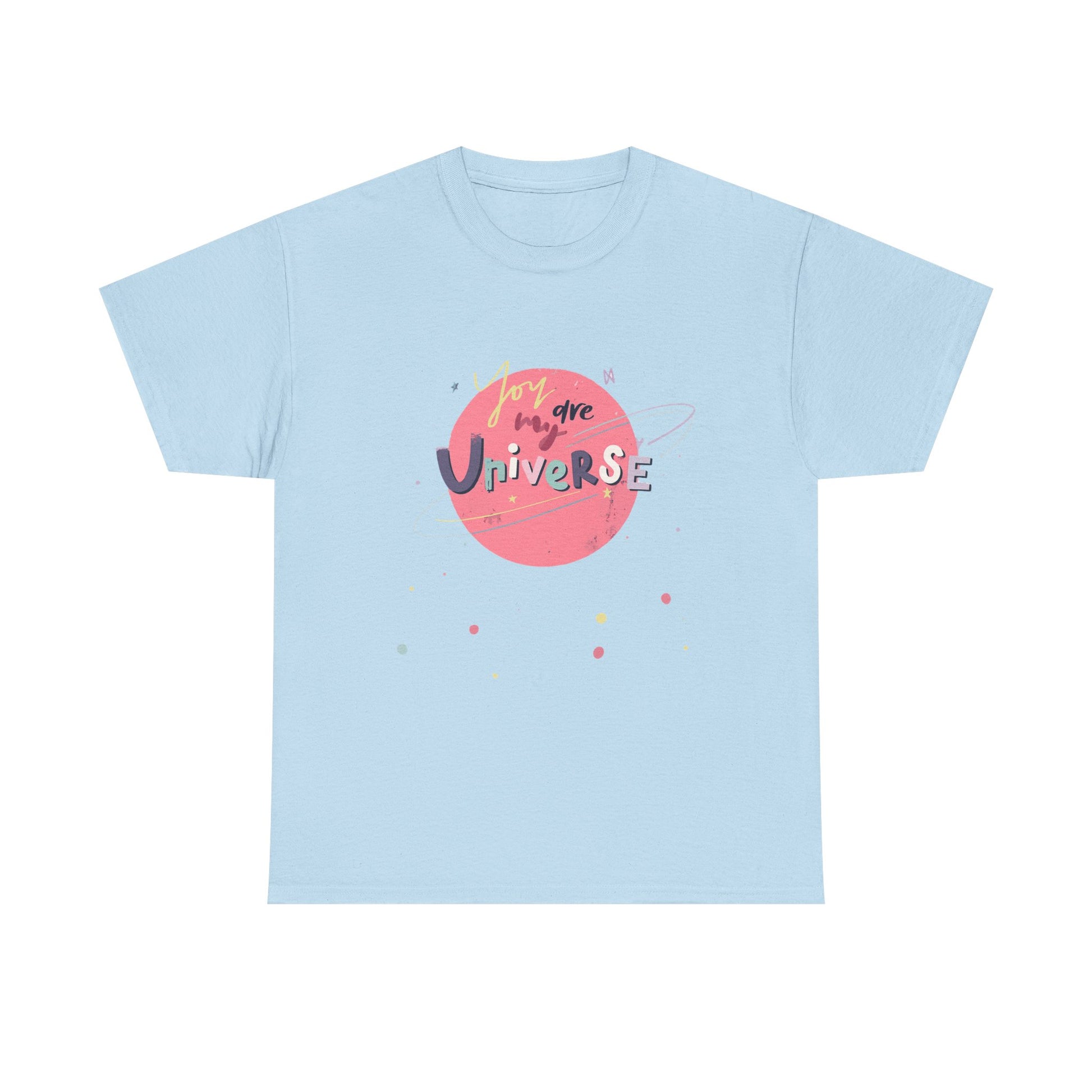 Pastel Planet & Universe Unisex Cotton Tee Printify