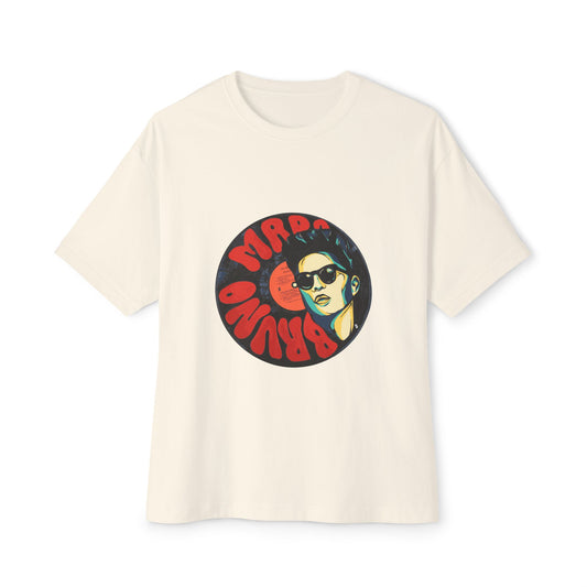 Groove Legend Record Unisex Oversized Boxy Tee Printify