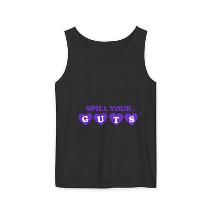 Spill Your Guts Heart-Dyed Tank Top Printify