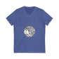 Muse Silhouette Unisex Jersey Short Sleeve V-Neck Tee - snazzymerch
