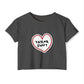 Heartbeats & Midnights Women's Festival Crop Top - snazzymerch