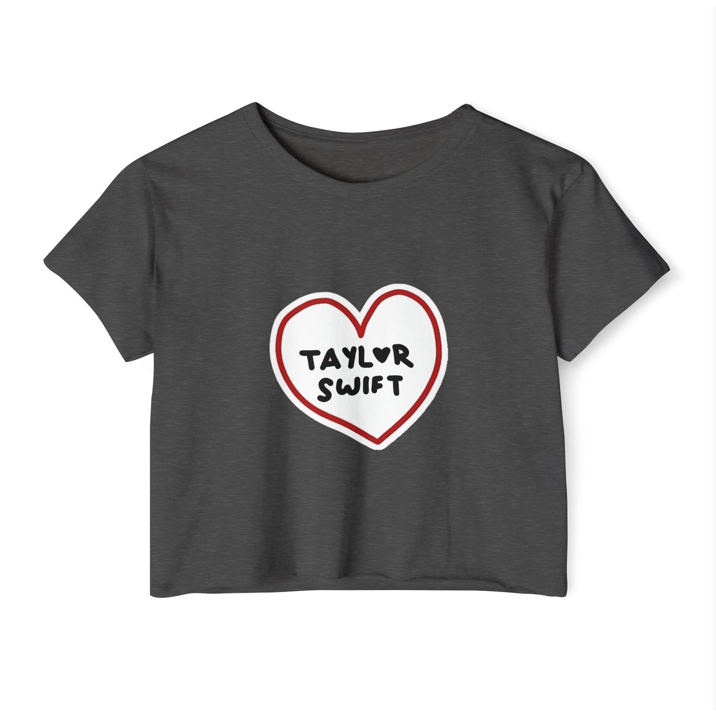 Heartbeats & Midnights Women's Festival Crop Top - snazzymerch