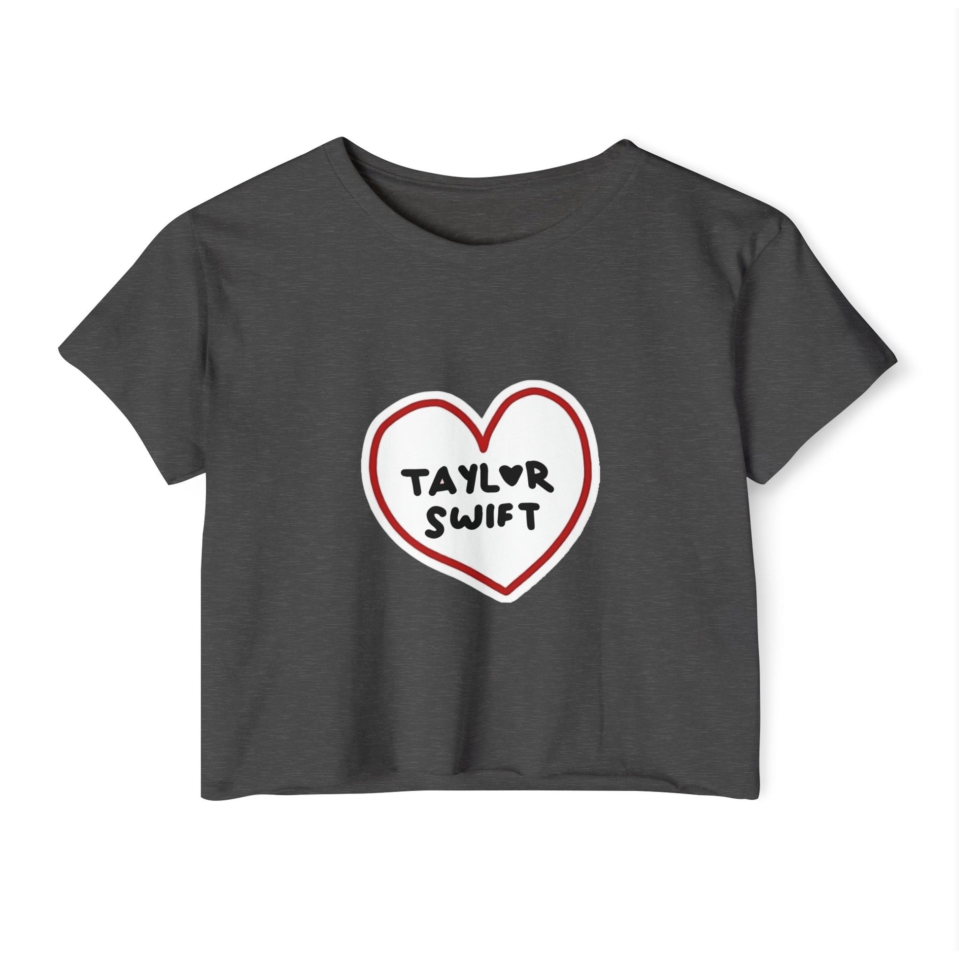 Heartbeats & Midnights Women's Festival Crop Top - snazzymerch