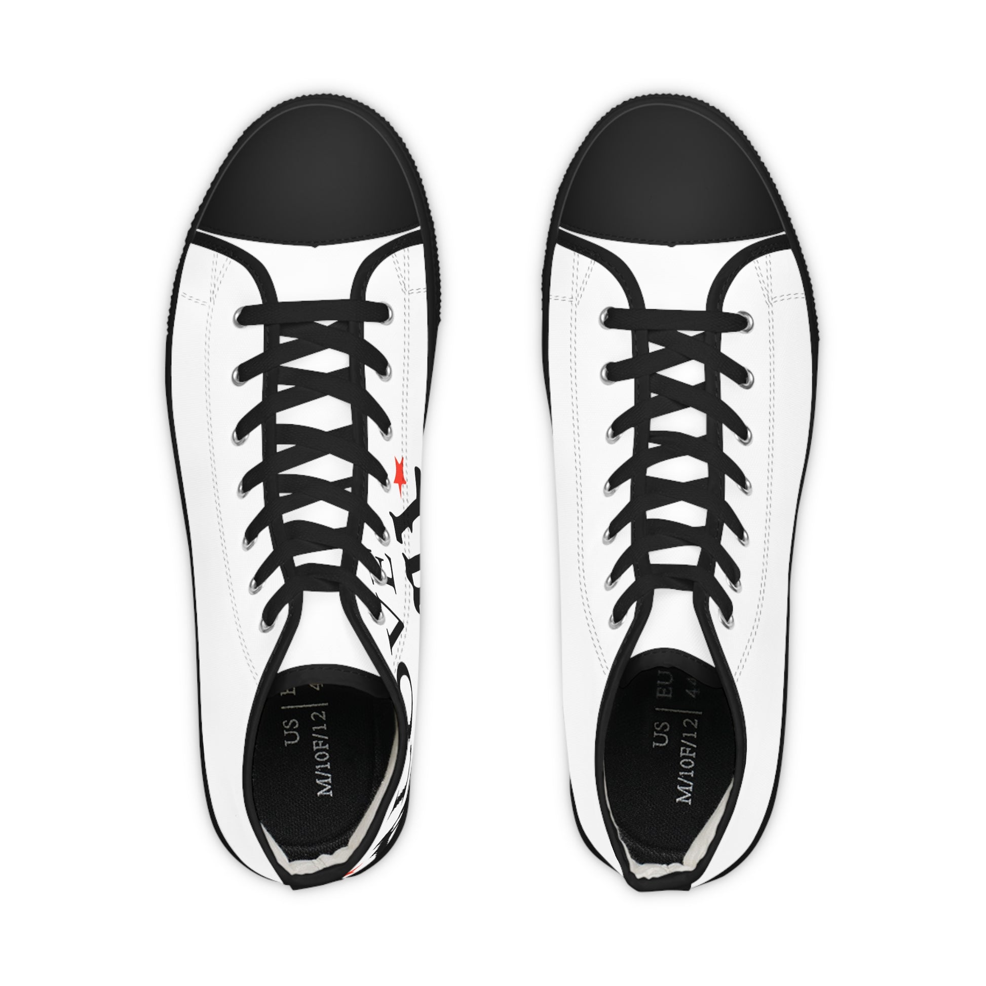 Love Bowl Retro Men's High Top Sneakers - snazzymerch