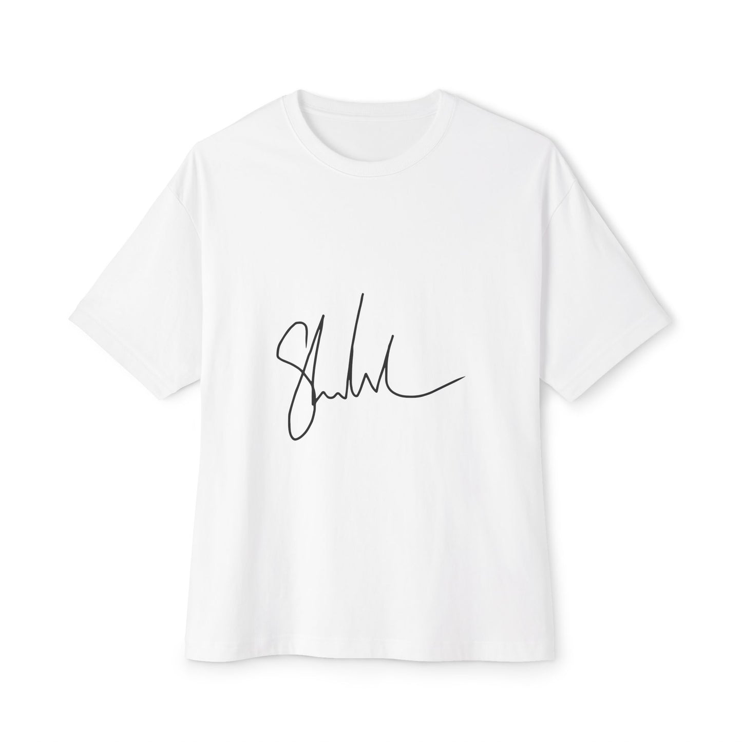 Outline Echo Unisex Oversized Boxy Tee Printify