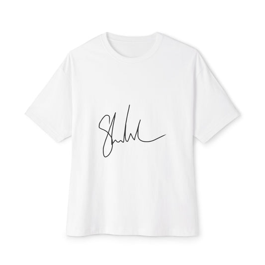 Outline Echo Unisex Oversized Boxy Tee Printify