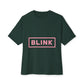 Minimal BLINK Logo – Oversized Boxy Tee Printify