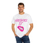 Whisper Lips Unisex Garment-Dyed T-shirt - snazzymerch