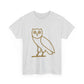 Classic Owl Heavy Cotton Tee Printify