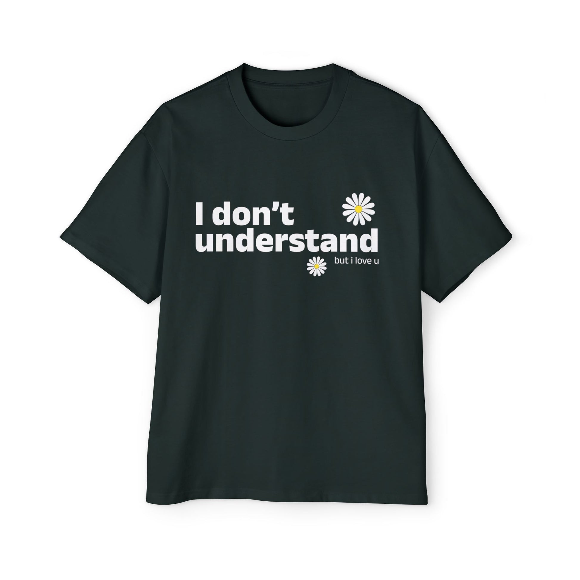 I Don’t Understand Men's Heavy Oversized Tee - snazzymerch