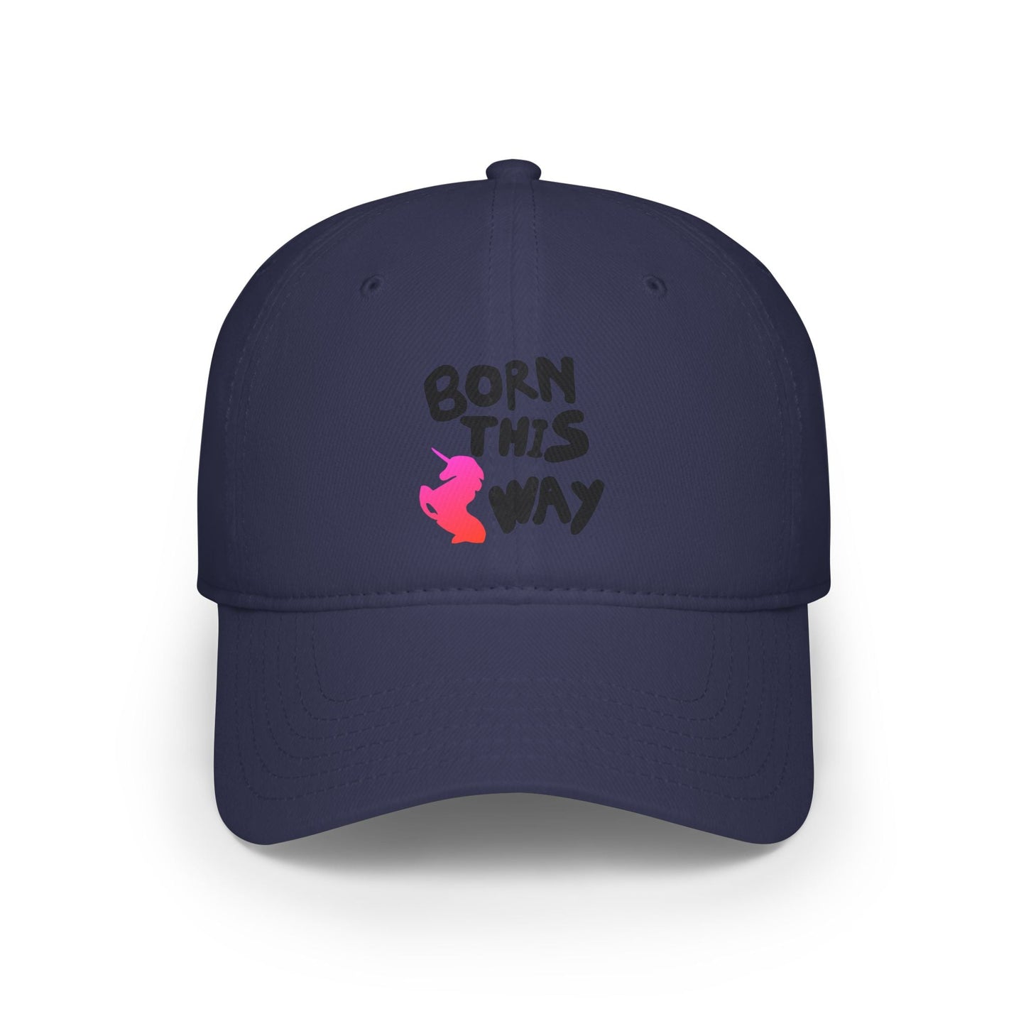 Born This Way Unicorn Baseball Cap Printify
