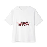 Fire Aura Grid Unisex Oversized Boxy tee Printify