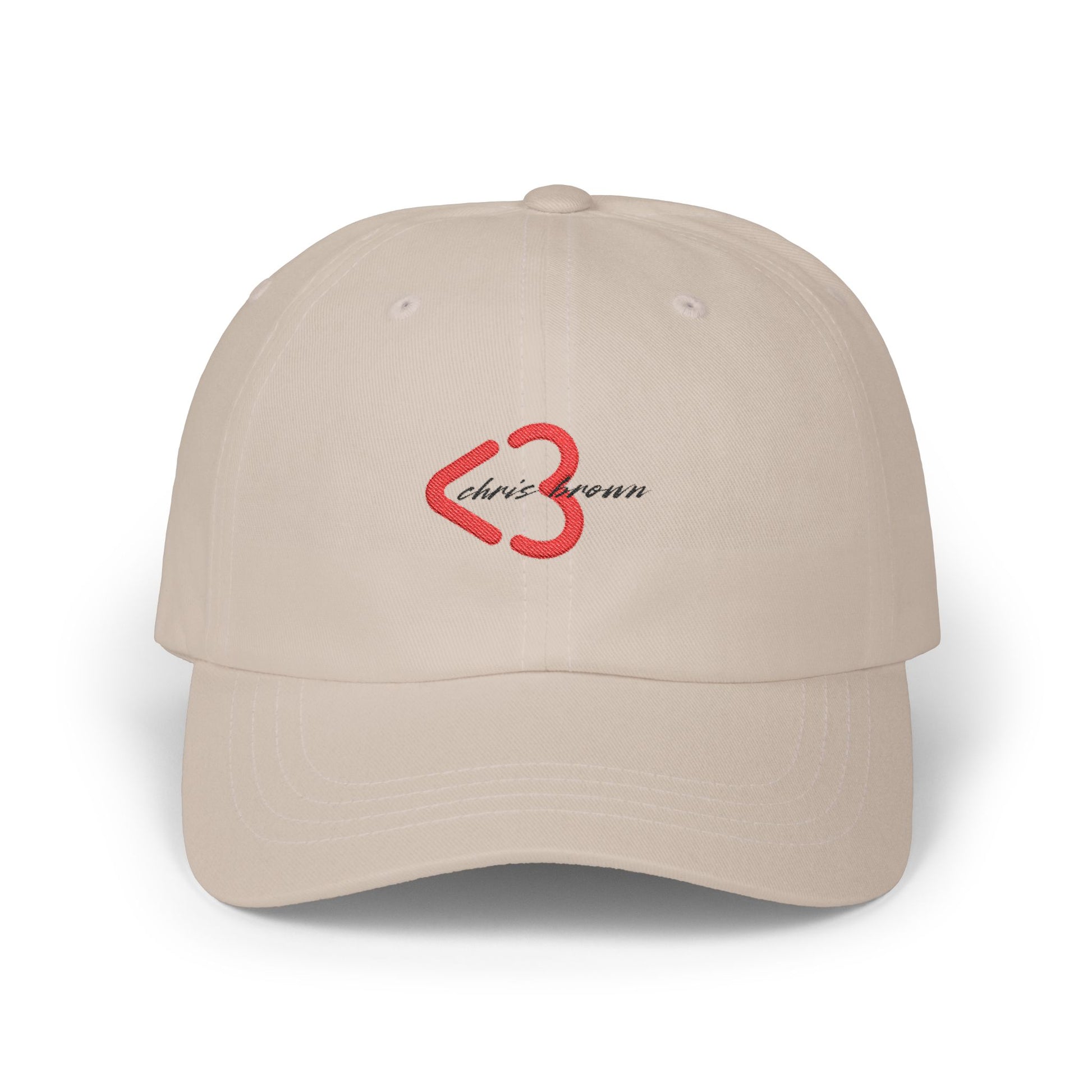 Minimal Heart Icon Classic Dad Cap - snazzymerch