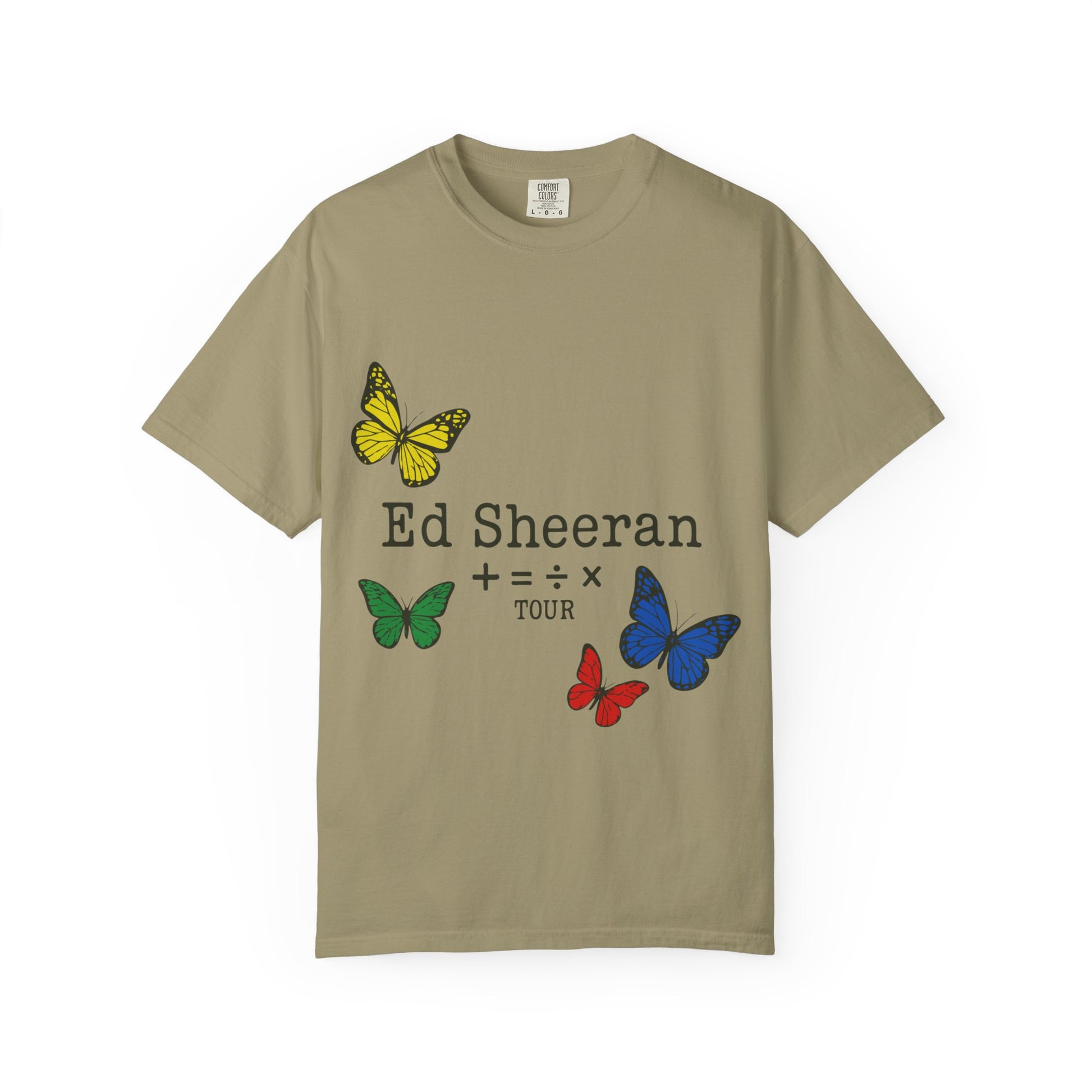 Ed Sheeran Butterfly Dyed T-Shirt | Vintage Fit