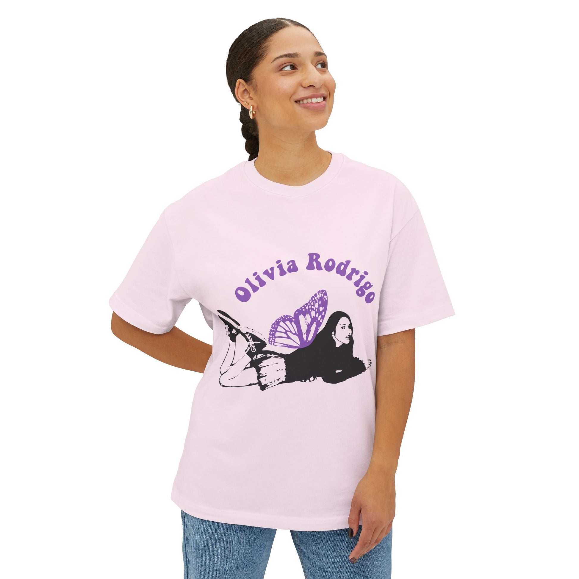 Olivia Rodrigo Butterfly Arc-Oversized Tee Printify