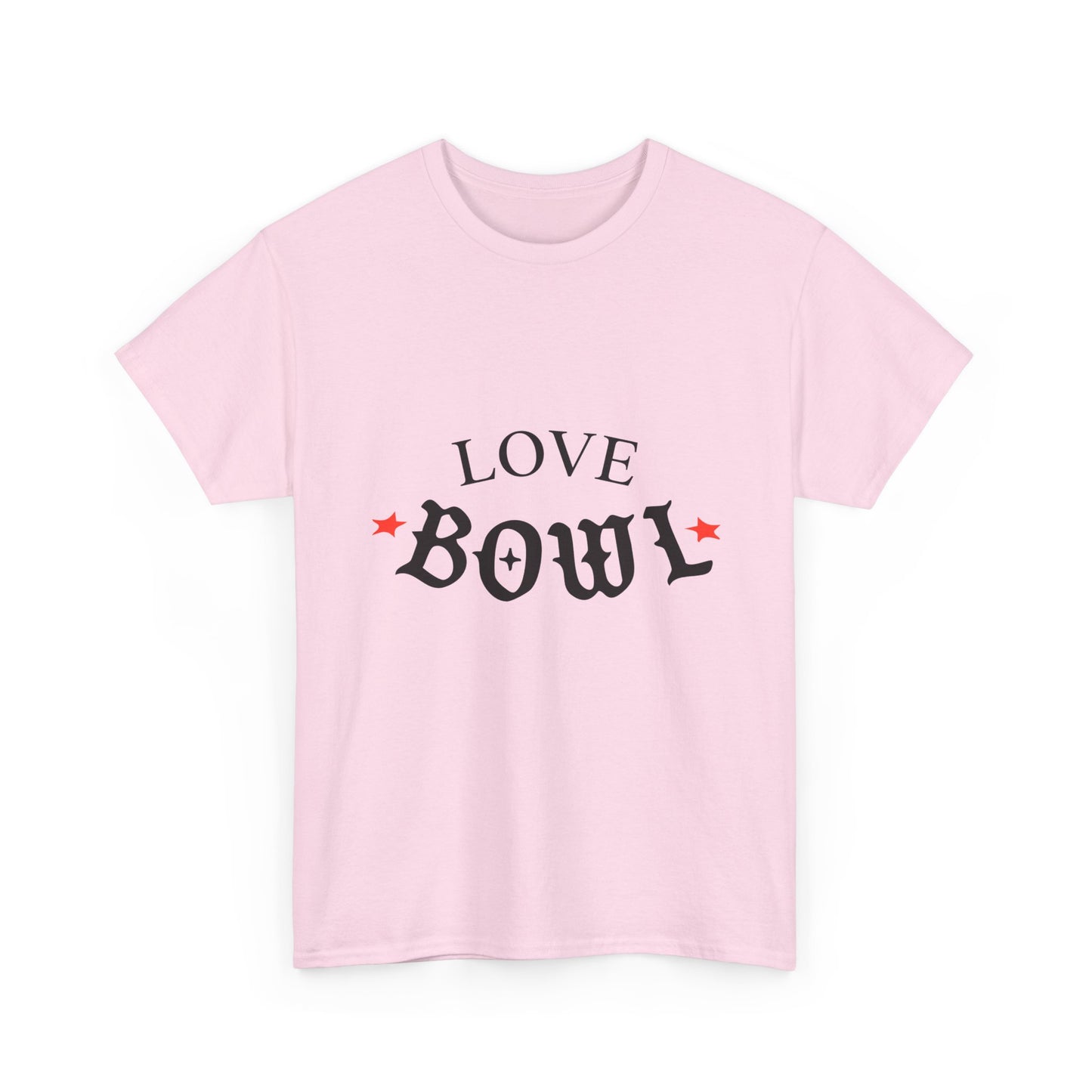 Love Bowl Retro Unisex Heavy Cotton Tee - snazzymerch