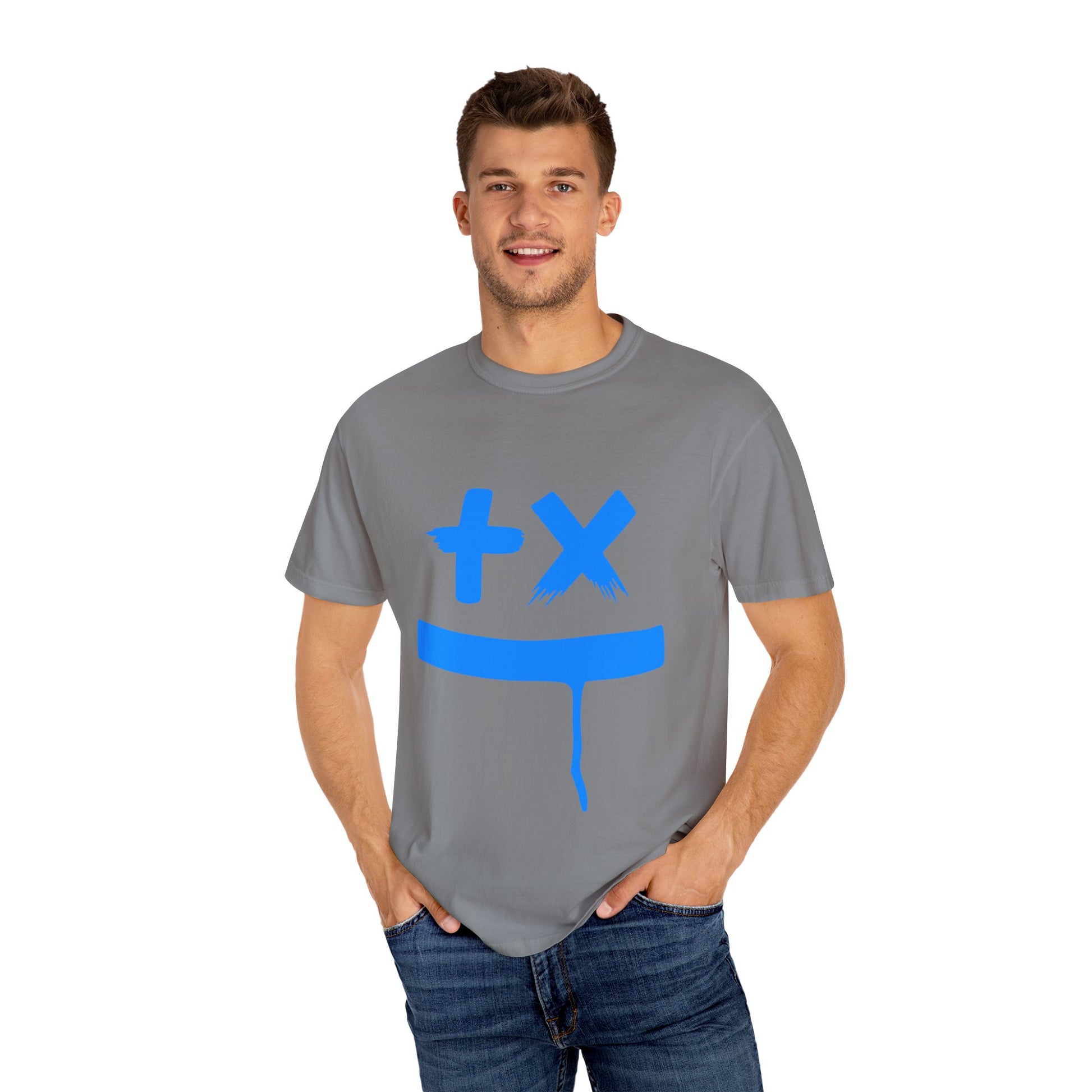 Ed Sheeran Smiley Dyed T-Shirt | Vintage Comfort