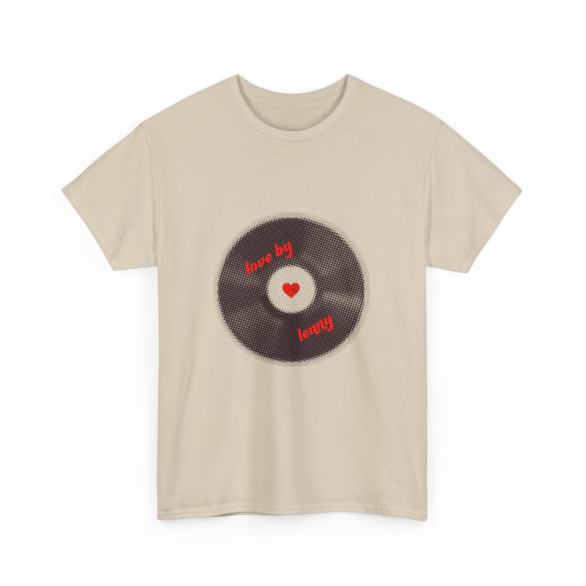 Vinyl Love Spin Unisex Heavy cotton tee Printify