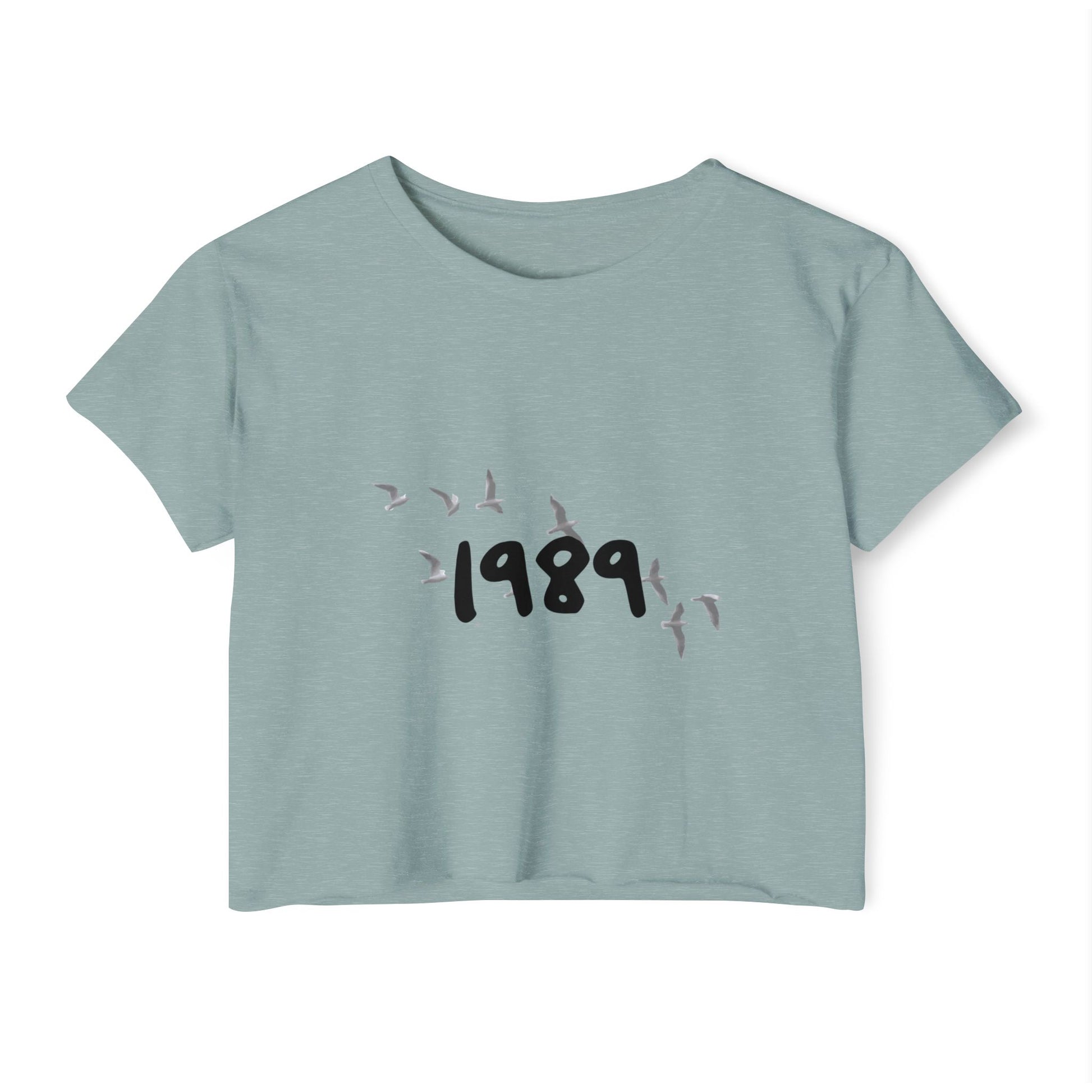 Wings of '89 Women's Festival Crop Top - snazzymerch