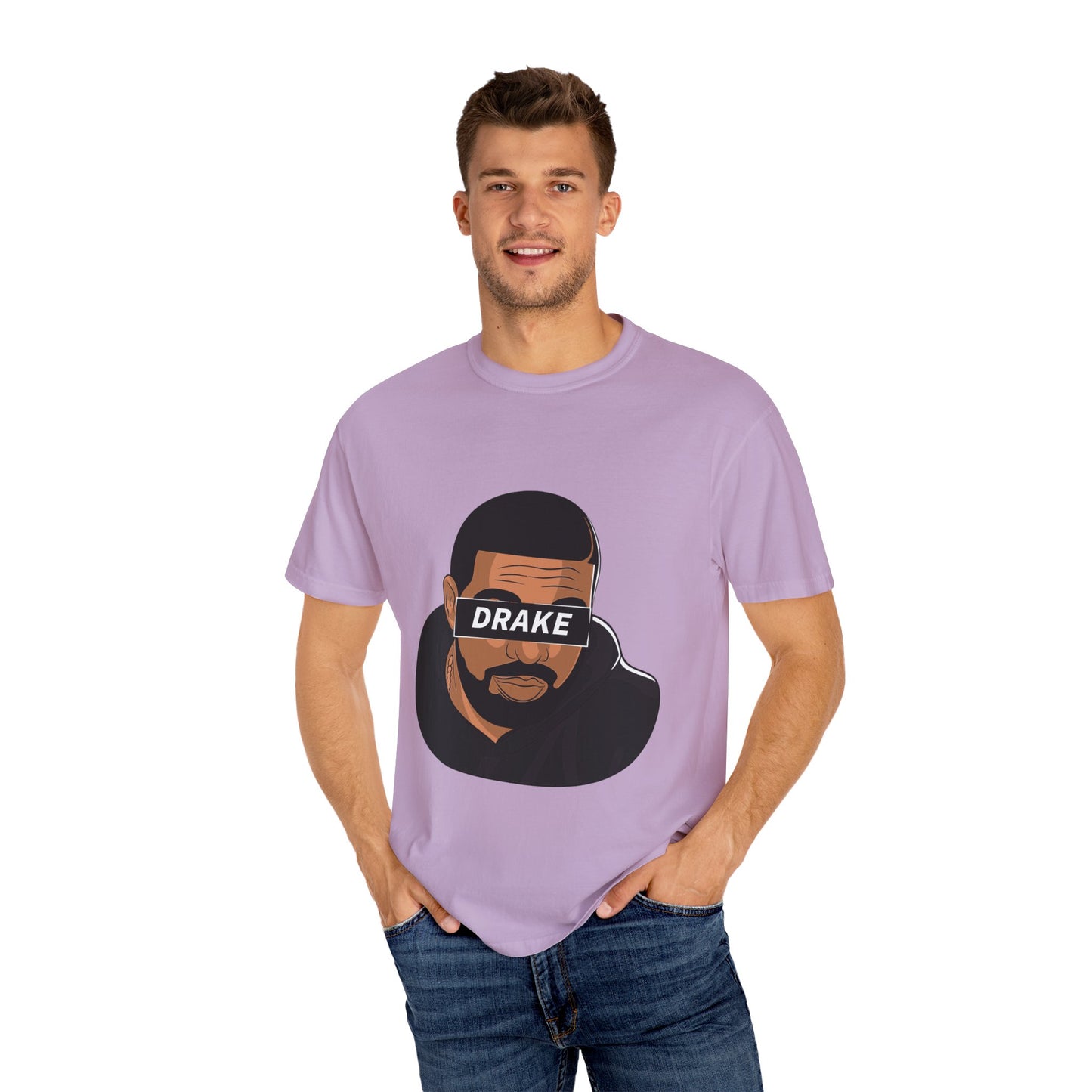 DRA-KE Vision Block Dyed Tshirt Printify