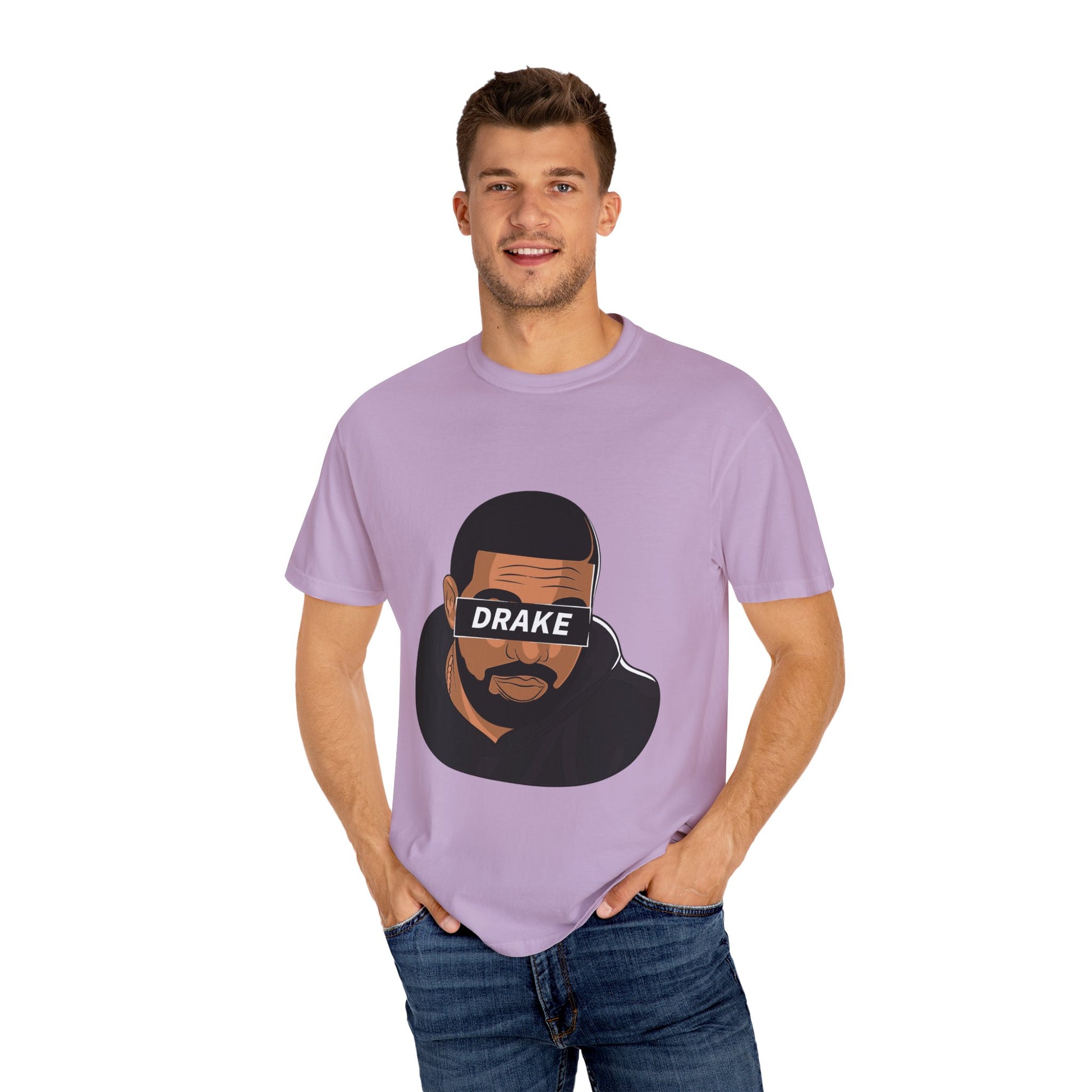 DRA-KE Vision Block Dyed Tshirt Printify