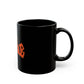 Pastel Retro Black Mug (11oz, 15oz) - snazzymerch