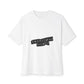 Tilted Echo Unisex Oversized Boxy Tee - snazzymerch