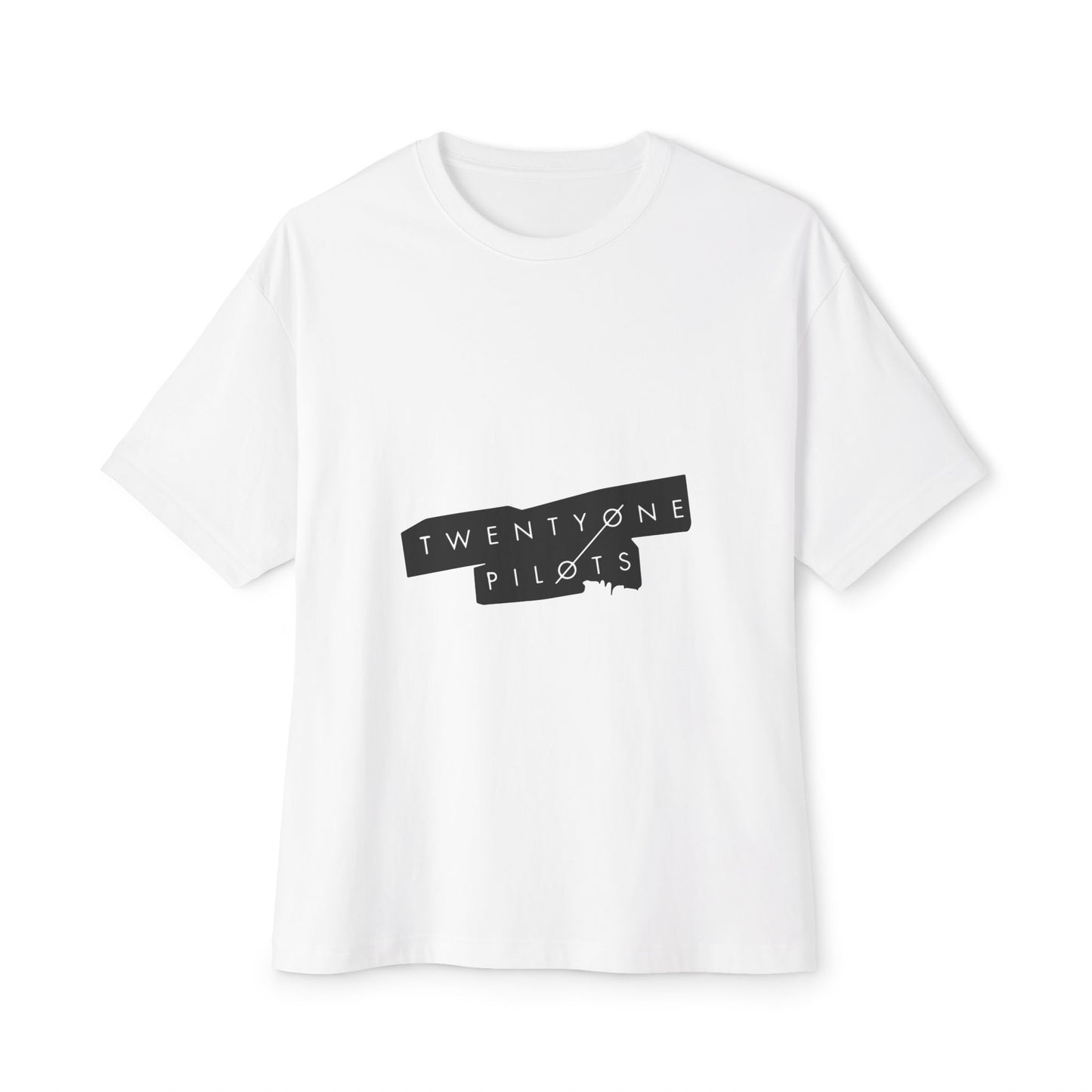 Tilted Echo Unisex Oversized Boxy Tee - snazzymerch