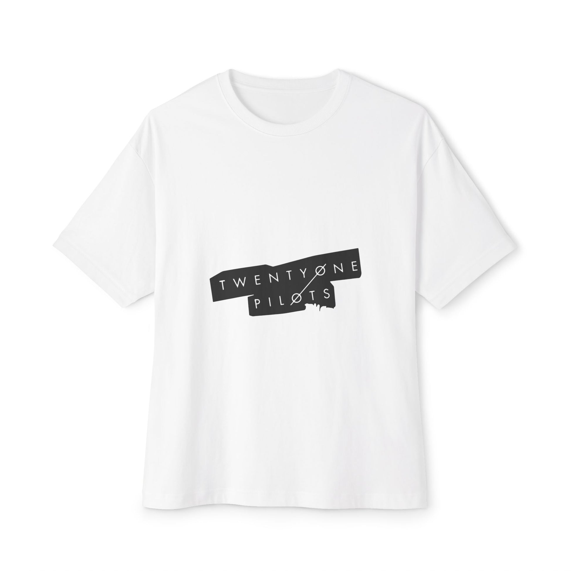 Tilted Echo Unisex Oversized Boxy Tee - snazzymerch