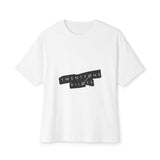 Tilted Echo Unisex Oversized Boxy Tee - snazzymerch