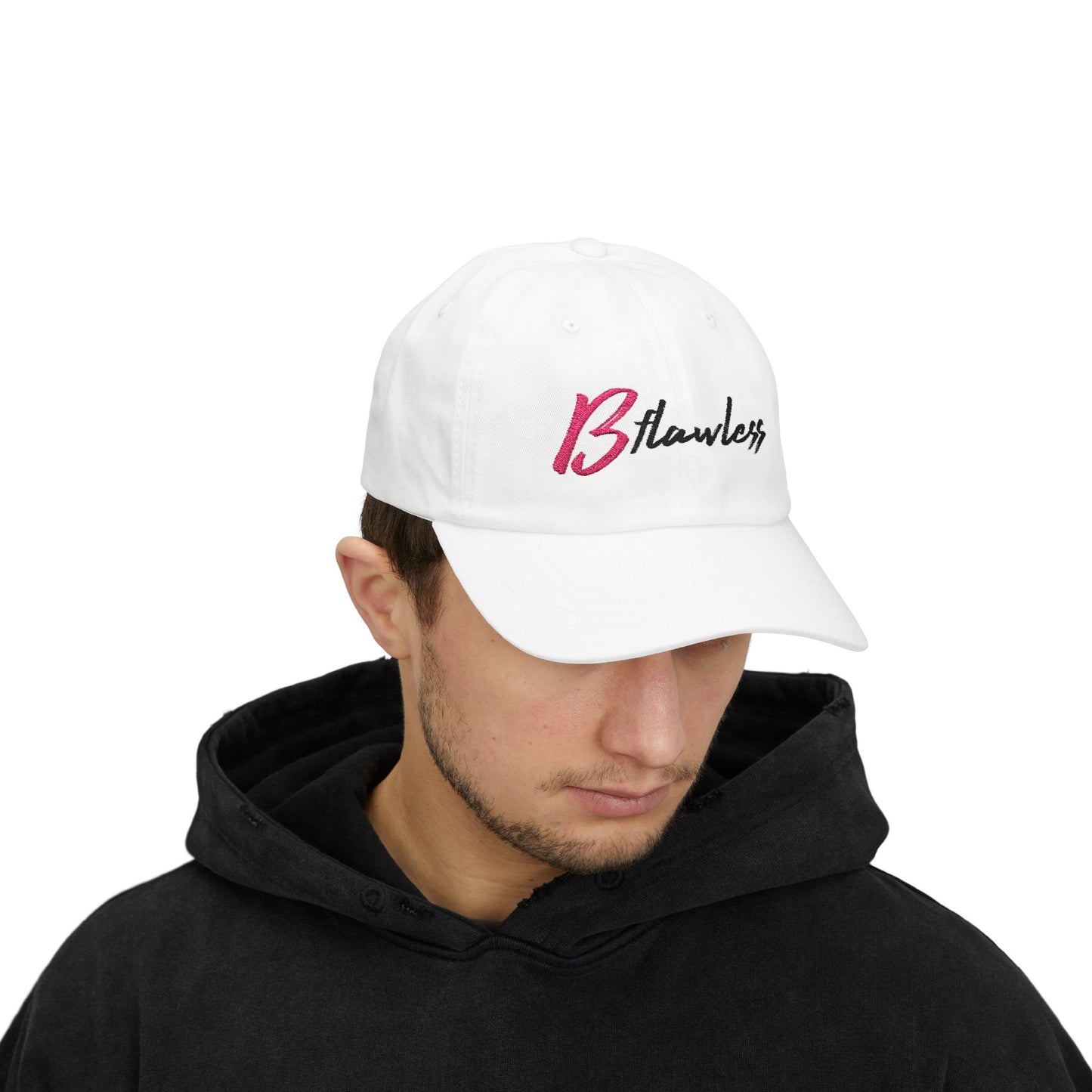Bold Script “Be Flawless” Classic Dad Cap - snazzymerch