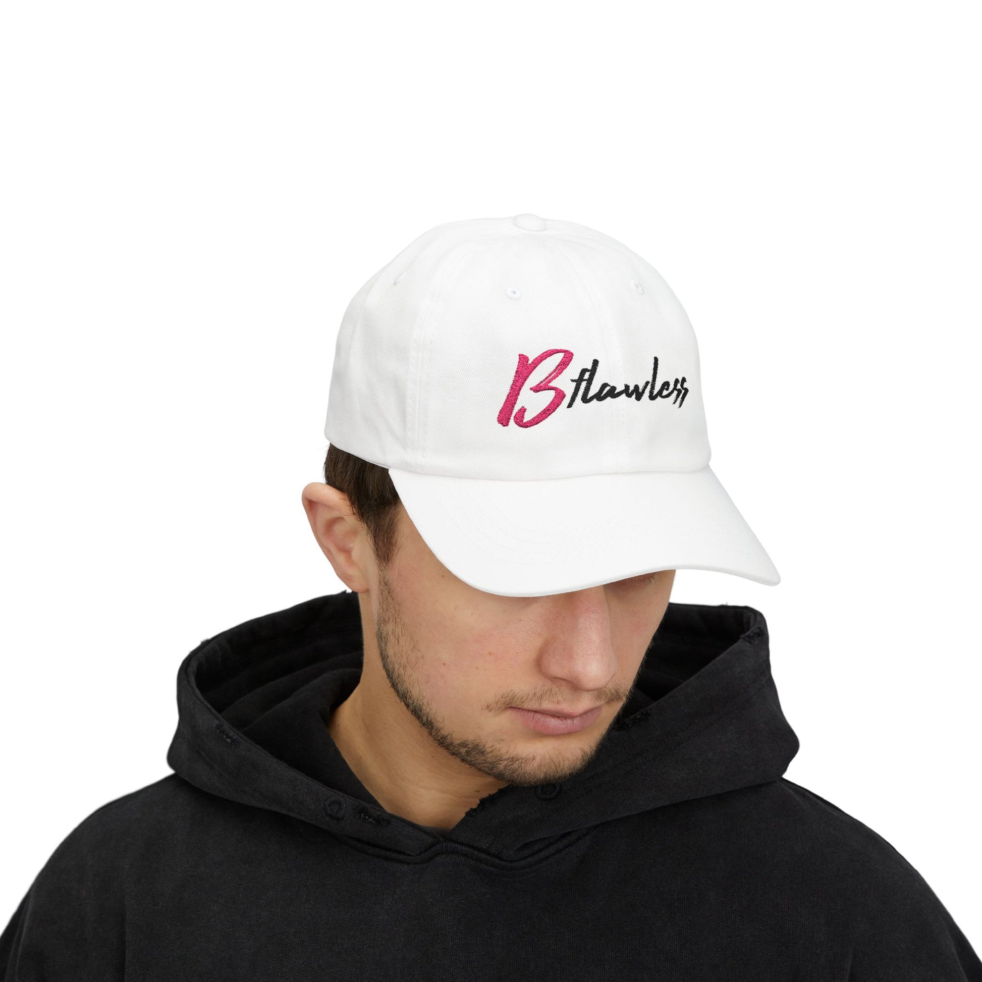 Bold Script “Be Flawless” Classic Dad Cap - snazzymerch