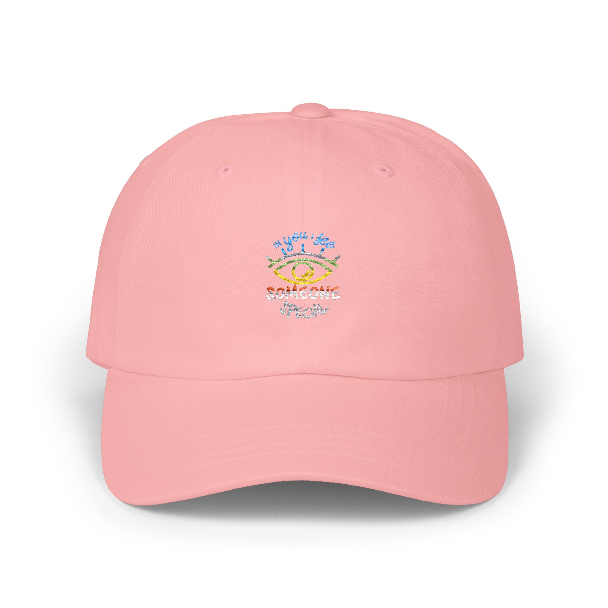 Vibrant Eye and Text Classic dad cap Printify