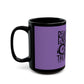 Dot Matrix-Inspired Black Mug (11oz, 15oz) - snazzymerch