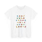 Minimalist Paw Print Unisex Heavy Cotton Tee Printify