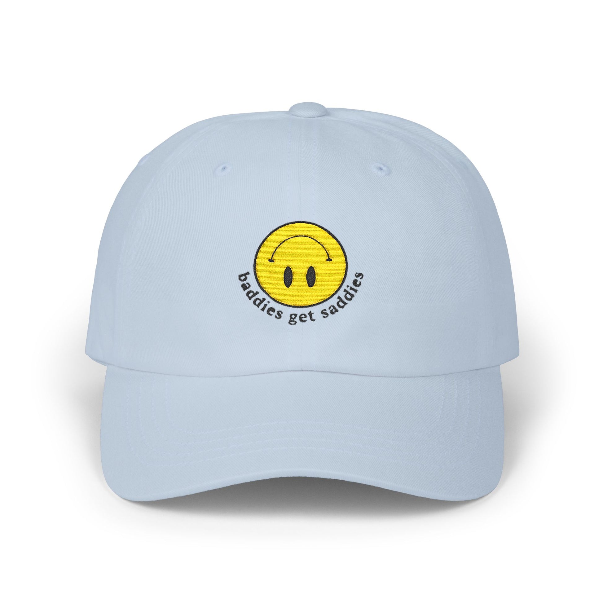 Yellow Smiley Classic Dad Cap - snazzymerch