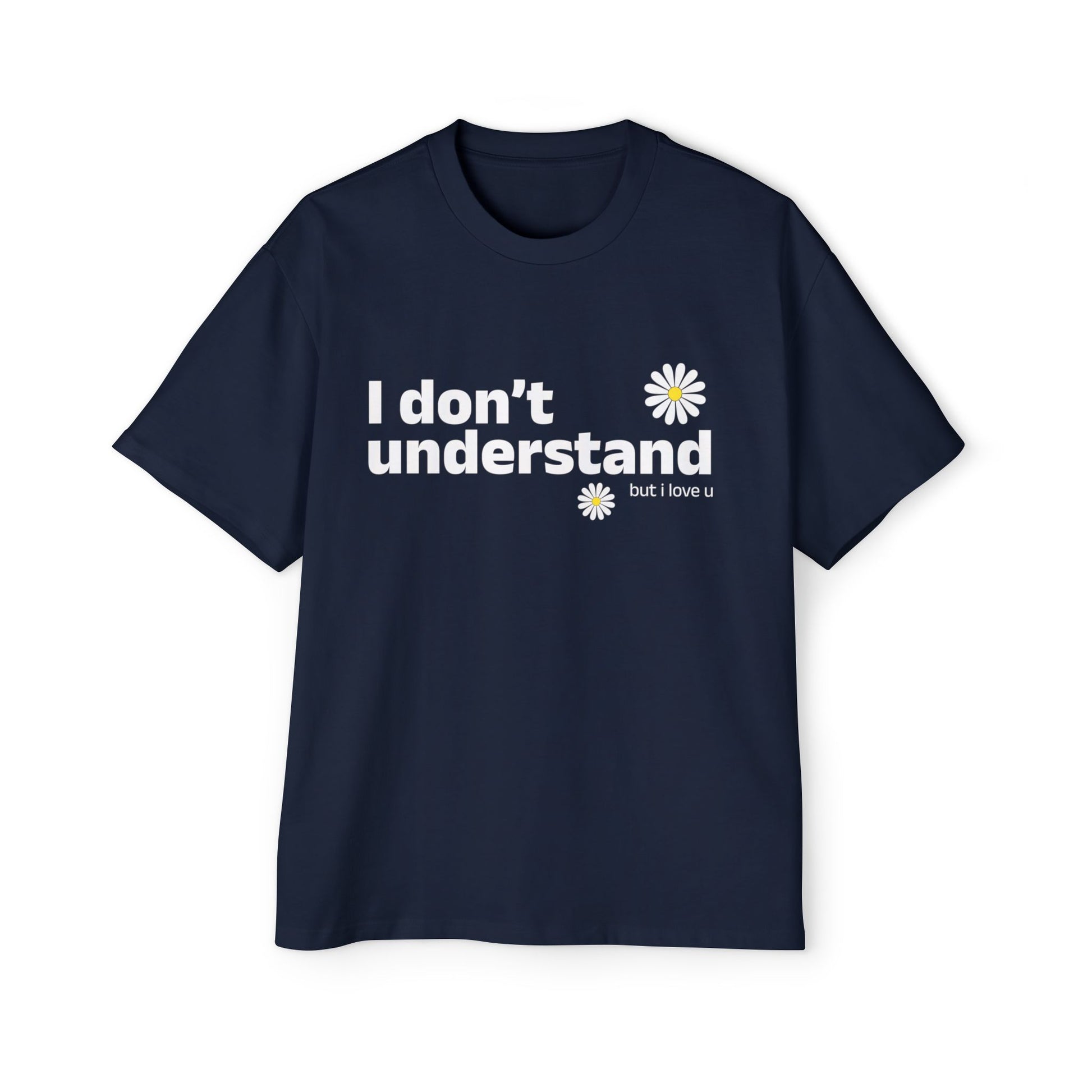 I Don’t Understand Men's Heavy Oversized Tee - snazzymerch
