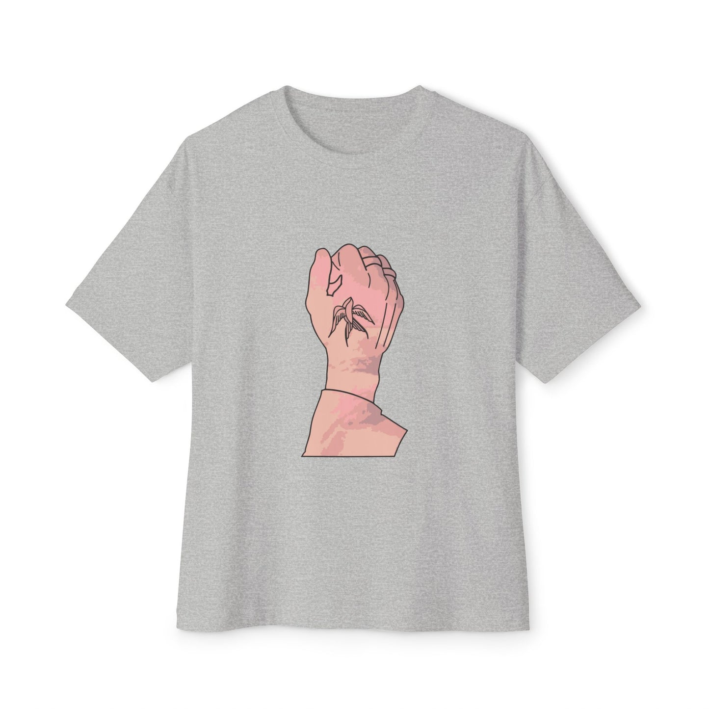 Ink in Motion Unisex Oversized Boxy Tee Printify