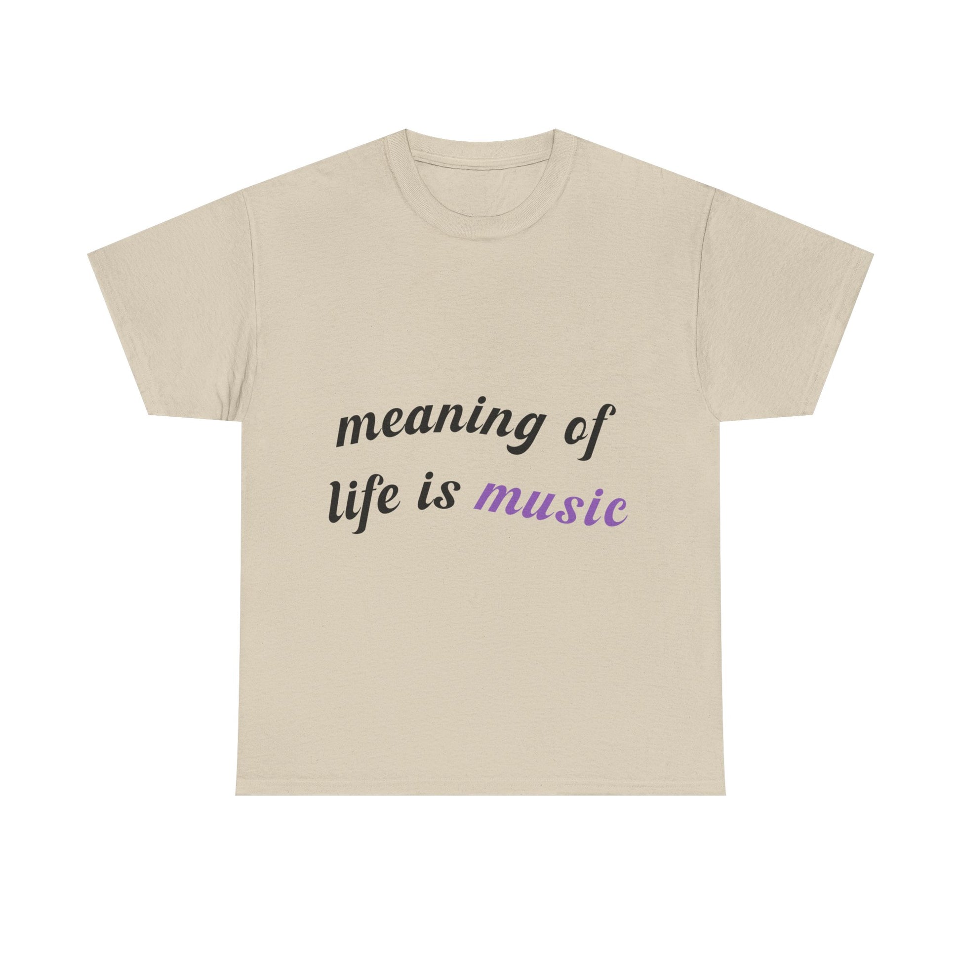 Feel the Music Vibe Unisex Heavy cotton tee Printify